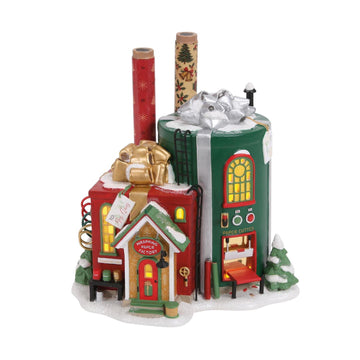 All New For 2026 North Pole Village Lit Buildings And Accessories Bundle - Country N More Gifts
