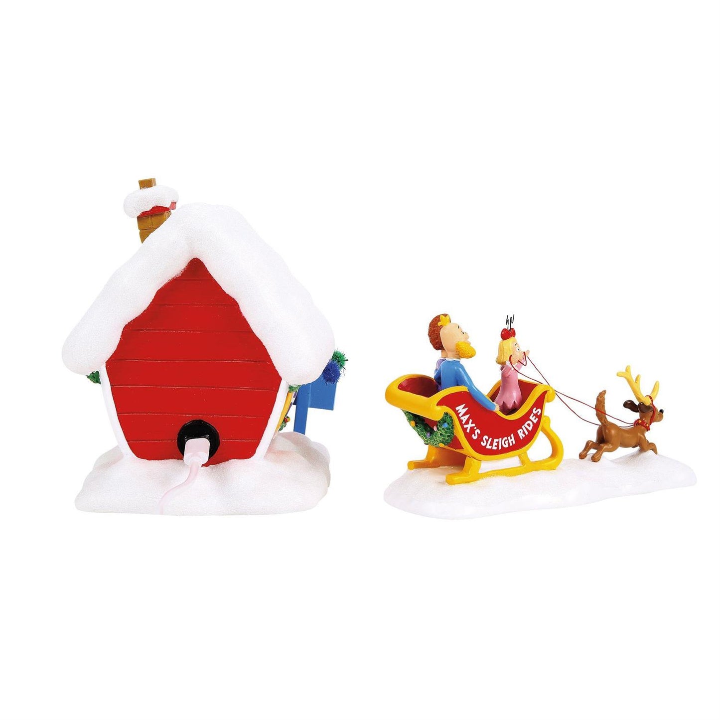 Max's Sleigh Rides Set of 2 - Country N More Gifts