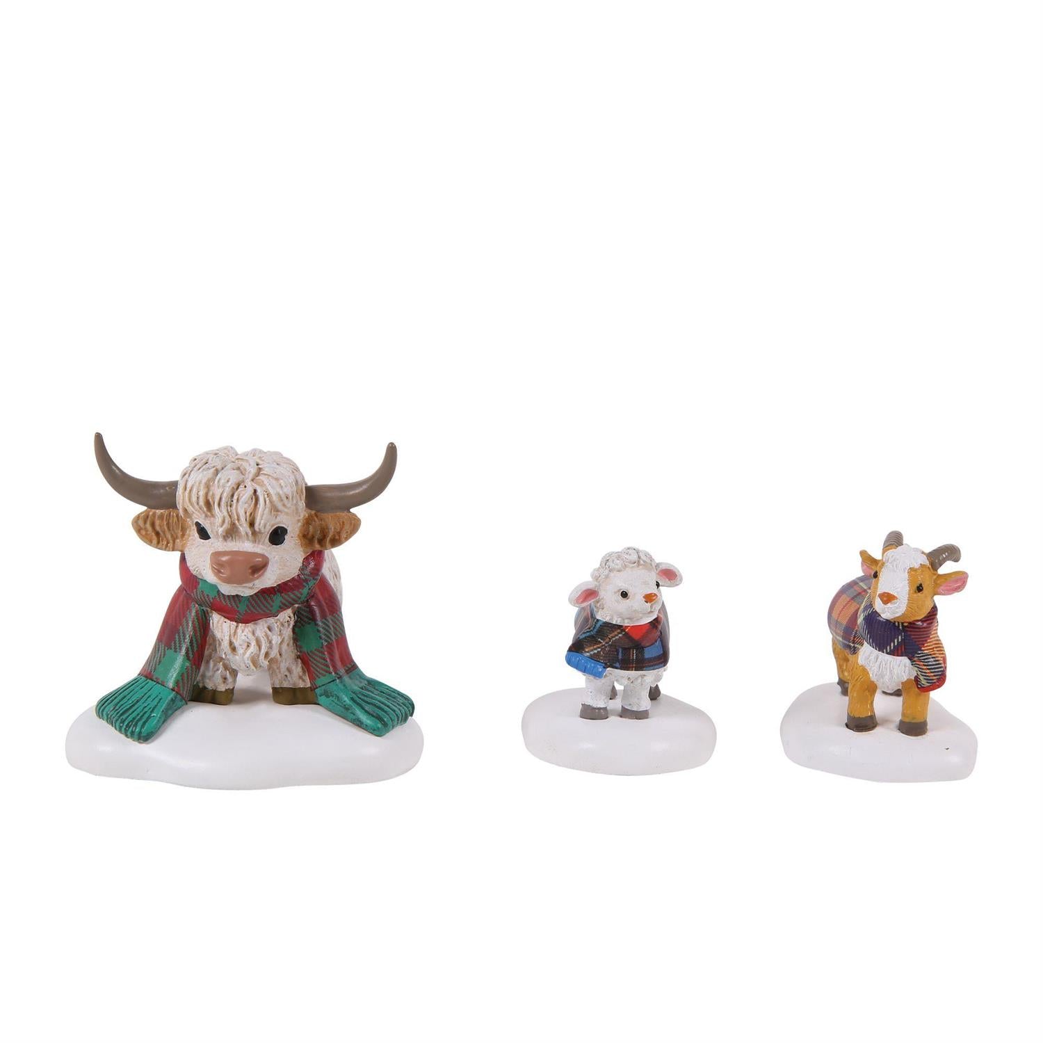 Highland Animals Set of 3 - Country N More Gifts