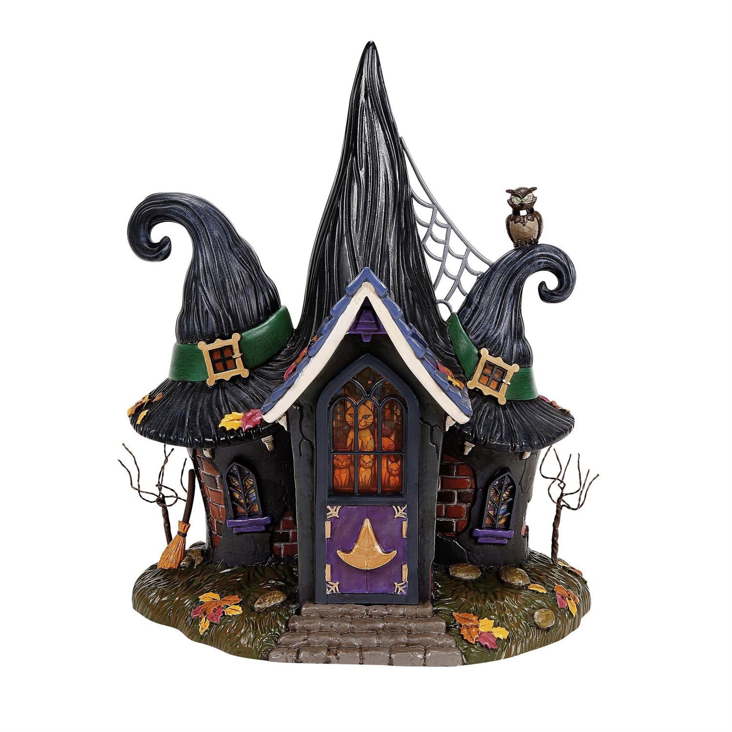 50th Temple of Enlightened Hag | Dept 56 Halloween Building