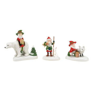 All New For 2026 North Pole Village Lit Buildings And Accessories Bundle - Country N More Gifts