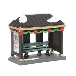 Buy Department 56 at CountryNMoreGifts.com PEZ Bus Bench in a Shelter