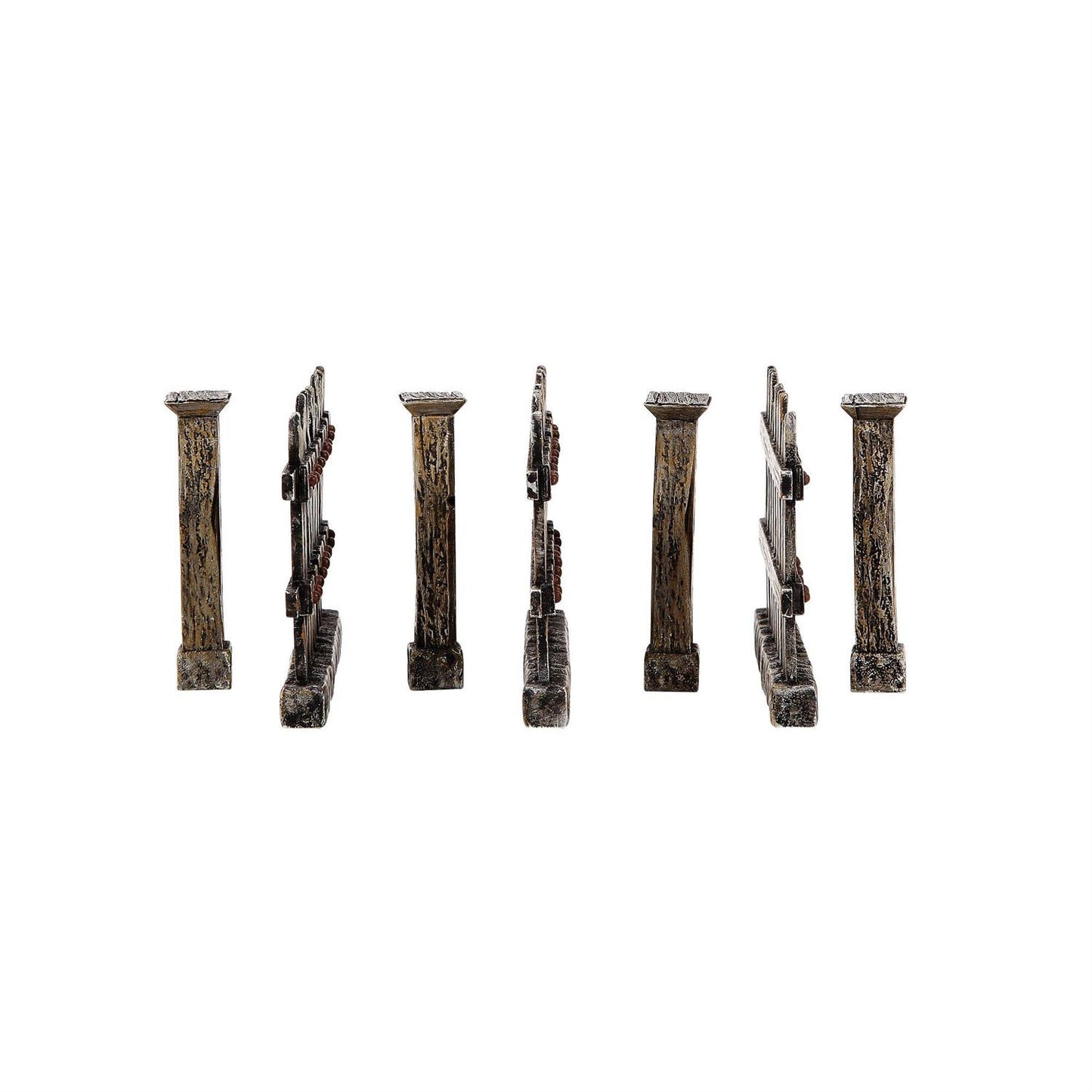 Village Line Fence Set of 7 - Country N More Gifts
