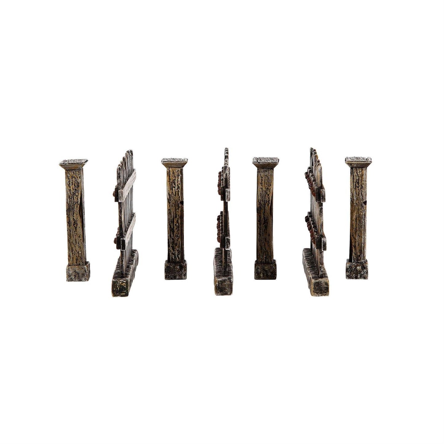 Village Line Fence Set of 7 - Country N More Gifts