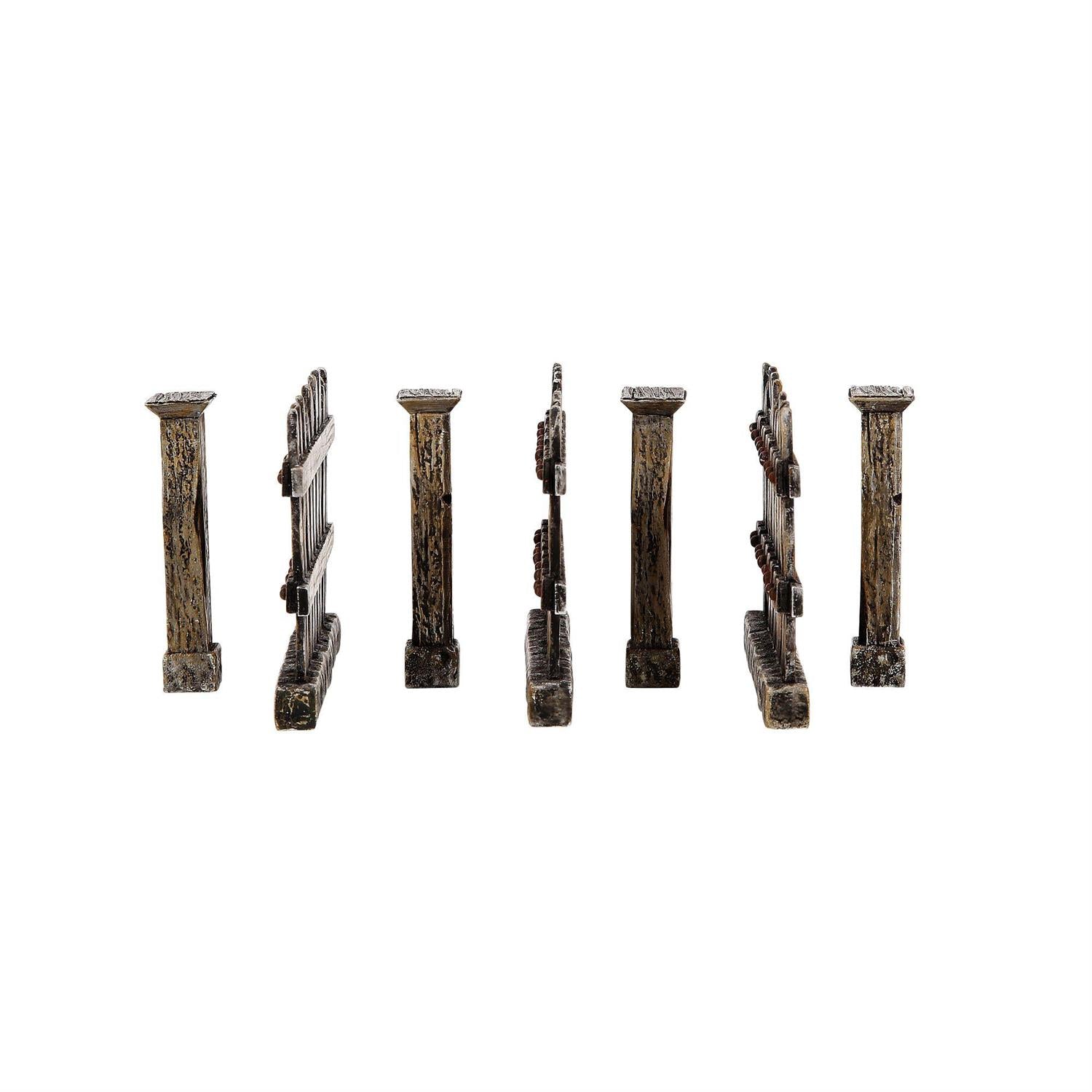 Village Line Fence Set of 7 - Country N More Gifts