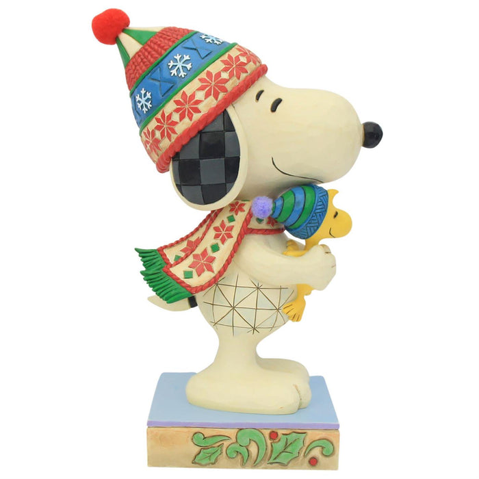 A Warm Embrace - Snoopy Hugging Woodstock