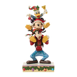 Buy Jim Shore at CountryNMoreGifts.com Goofy, Mickey and Donald Stacked 