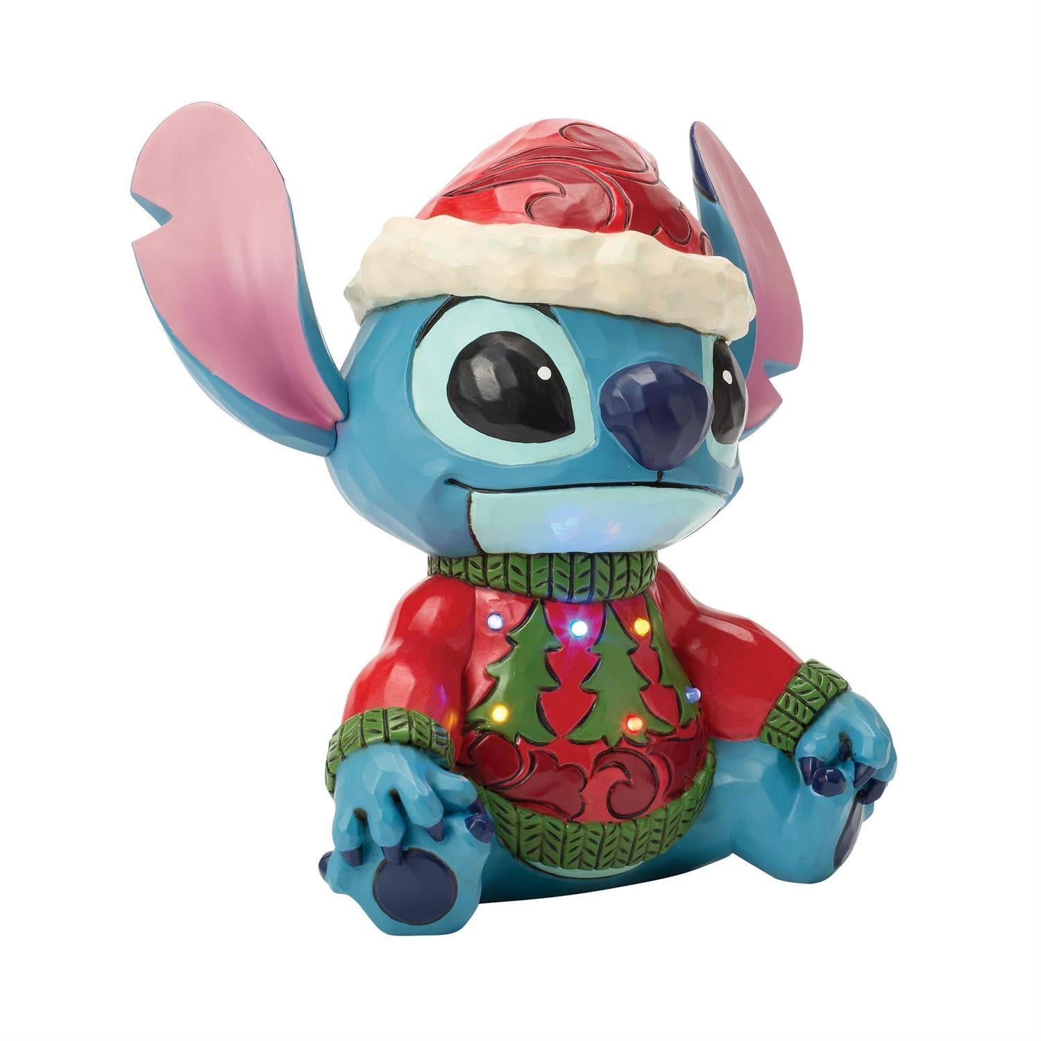 Feeling Jolly and a Little Naughty - Stitch Sweater LED - Country N More Gifts