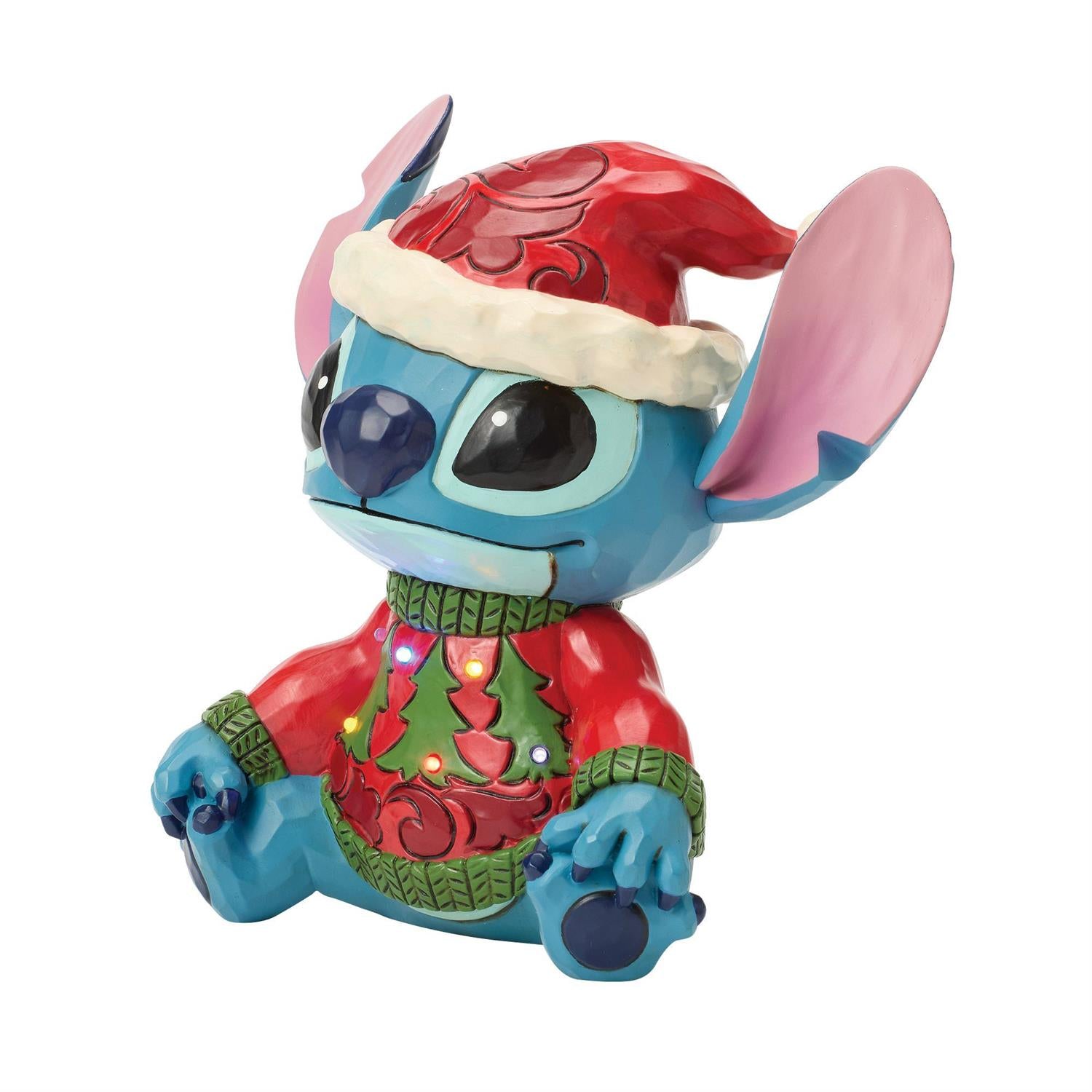 Feeling Jolly and a Little Naughty - Stitch Sweater LED - Country N More Gifts
