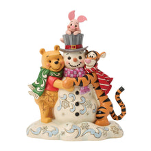 A Chilly Creation - Pooh & Friends Snowman