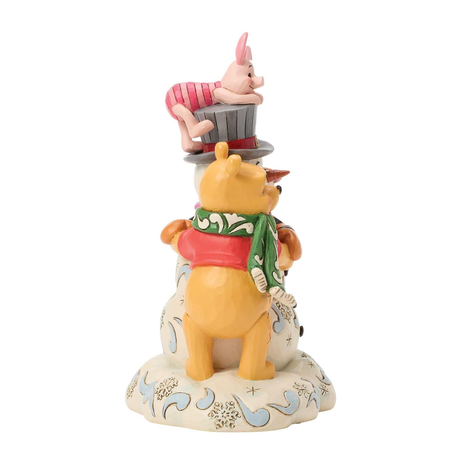 A Chilly Creation - Pooh & Friends Snowman - Country N More Gifts