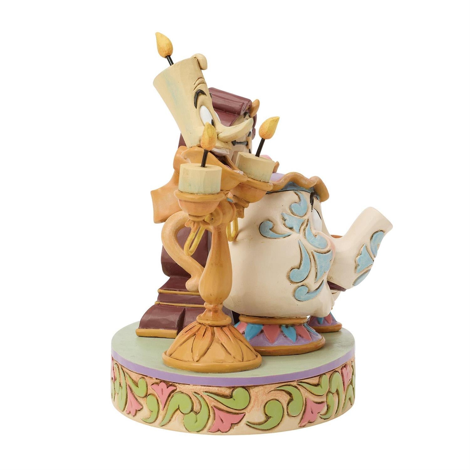 【Disney Traditions】ルミエール＆ミセス・ポット＆コグスワース The Heart of the Castle - Lumiere, Mrs Potts, Cogsworth – Country