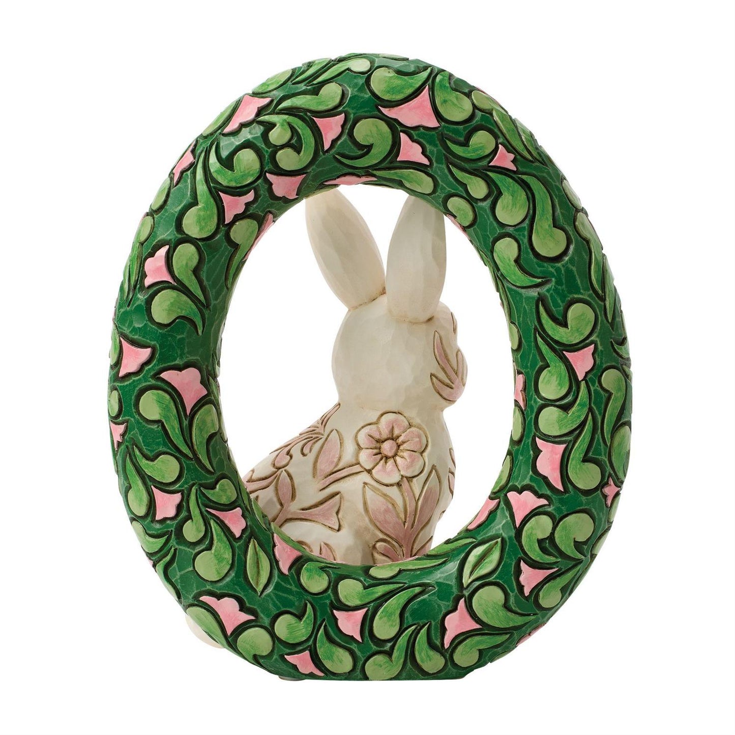 Floral Bunny Wreath - Country N More Gifts