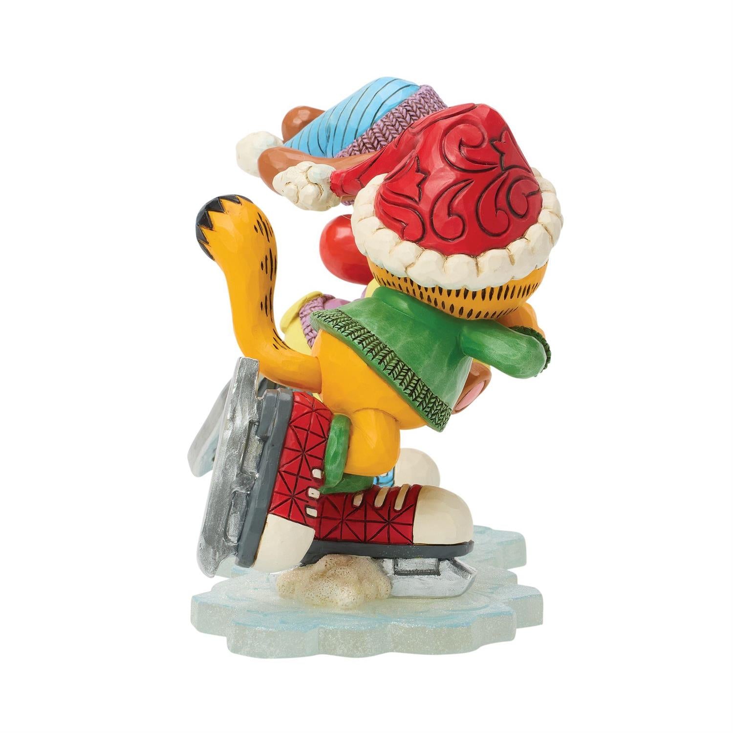Skating Through the Holidays - Garfield Odie Pooky Skating - Country N More Gifts