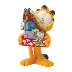 Buy Jim Shore at CountryNMoreGifts.com Garfield holding Presents