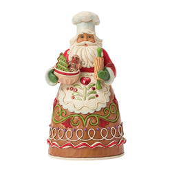 Baking Holiday Magic - Gingerbread Pastry Chef Santa - Country N More Gifts