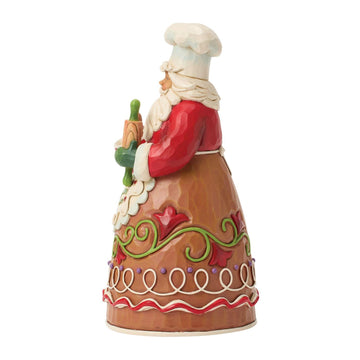 Baking Holiday Magic - Gingerbread Pastry Chef Santa - Country N More Gifts
