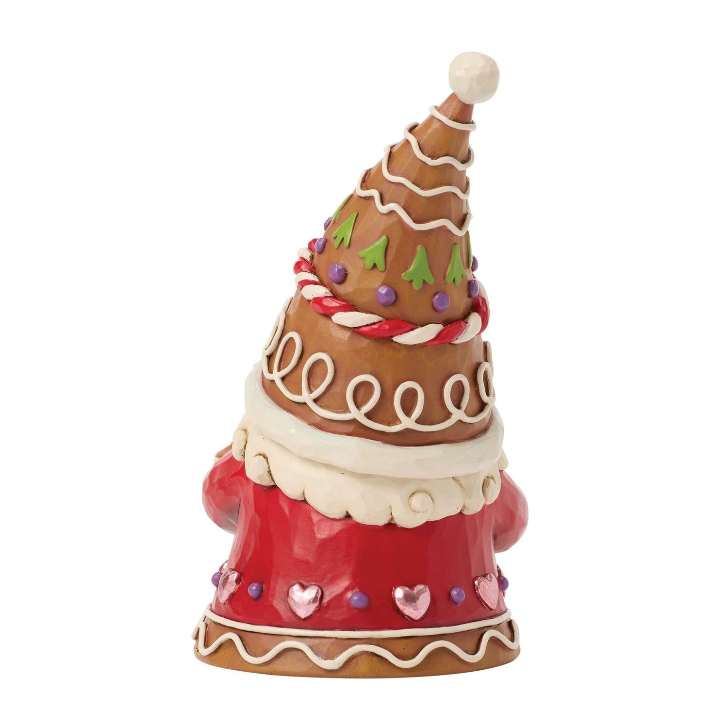 Gnome on Track - Gingerbread Gnome Train Figurine - Country N More Gifts