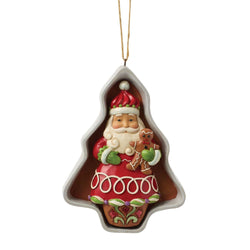 Cookie Cutter Santa Ornament - Country N More Gifts