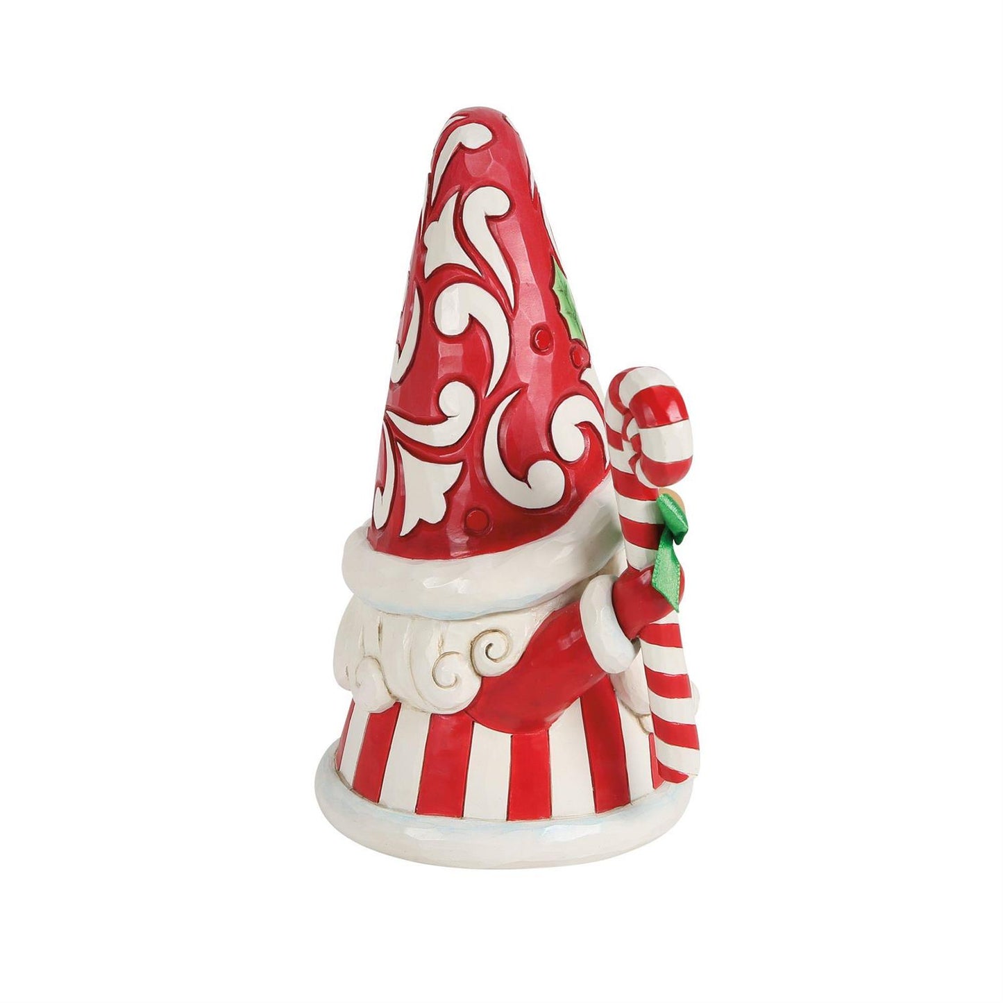 Swirls and Twirls - Gnome Large Candy Cane Figurine - Country N More Gifts