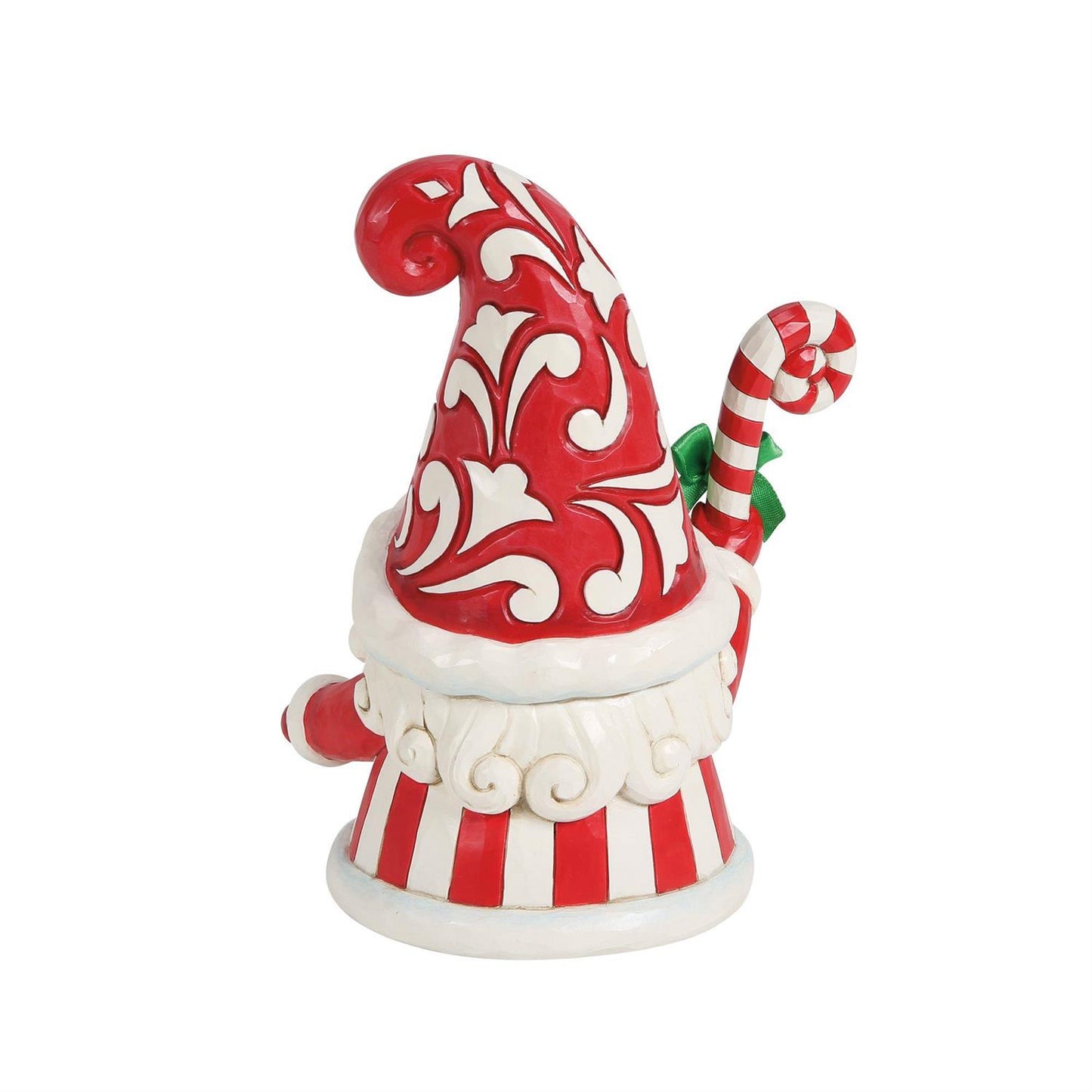 Swirls and Twirls - Gnome Large Candy Cane Figurine - Country N More Gifts