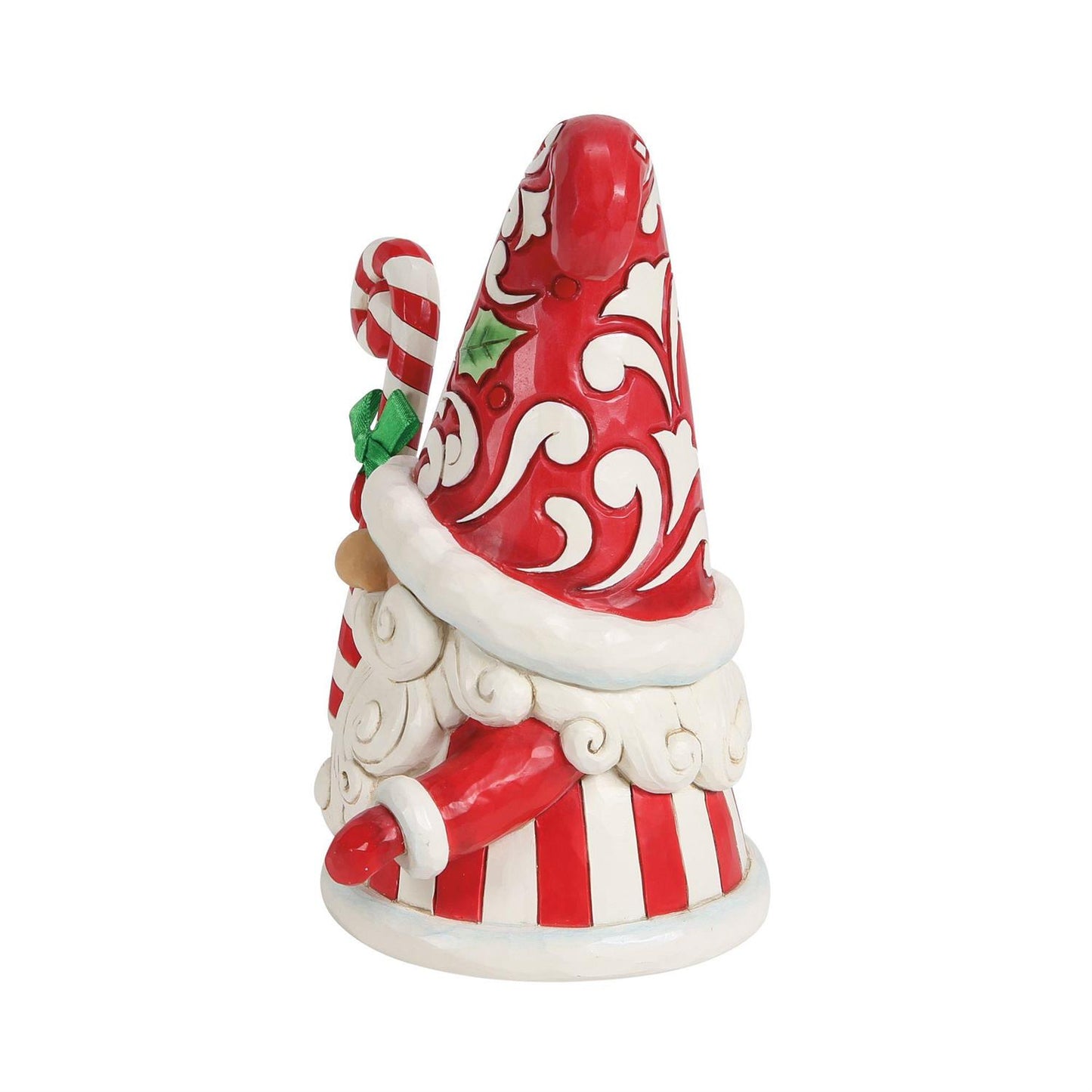 Swirls and Twirls - Gnome Large Candy Cane Figurine - Country N More Gifts