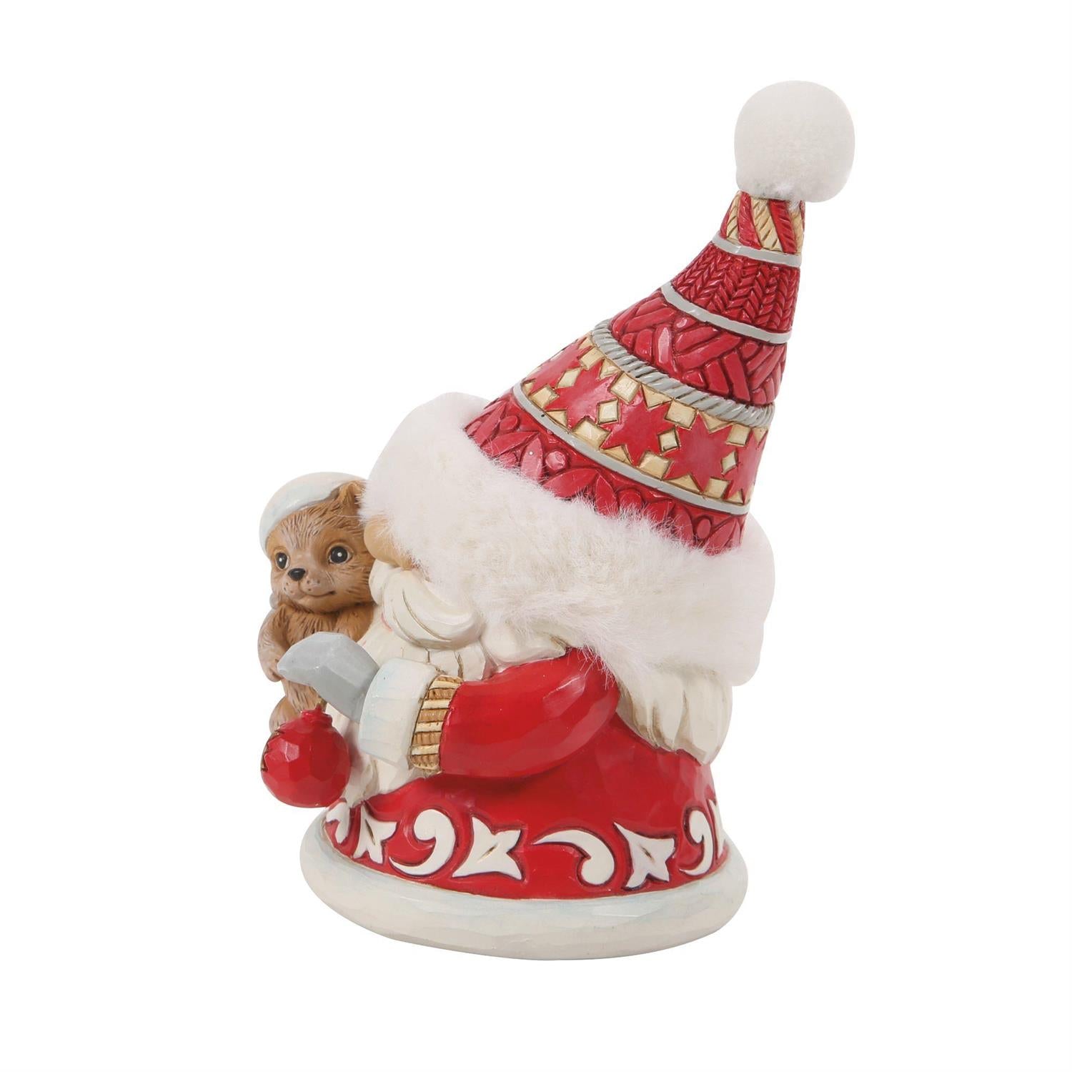 Gnomebody's Cutie - Gnome Hugging Cute Puppy Figurine - Country N More Gifts