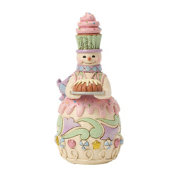Baked Just For You - Sweets Snowman Bundt Cake Figurine - Country N More Gifts