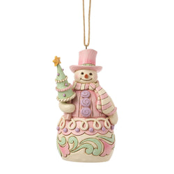 Sweets Snowman with Tree Ornament - Country N More Gifts