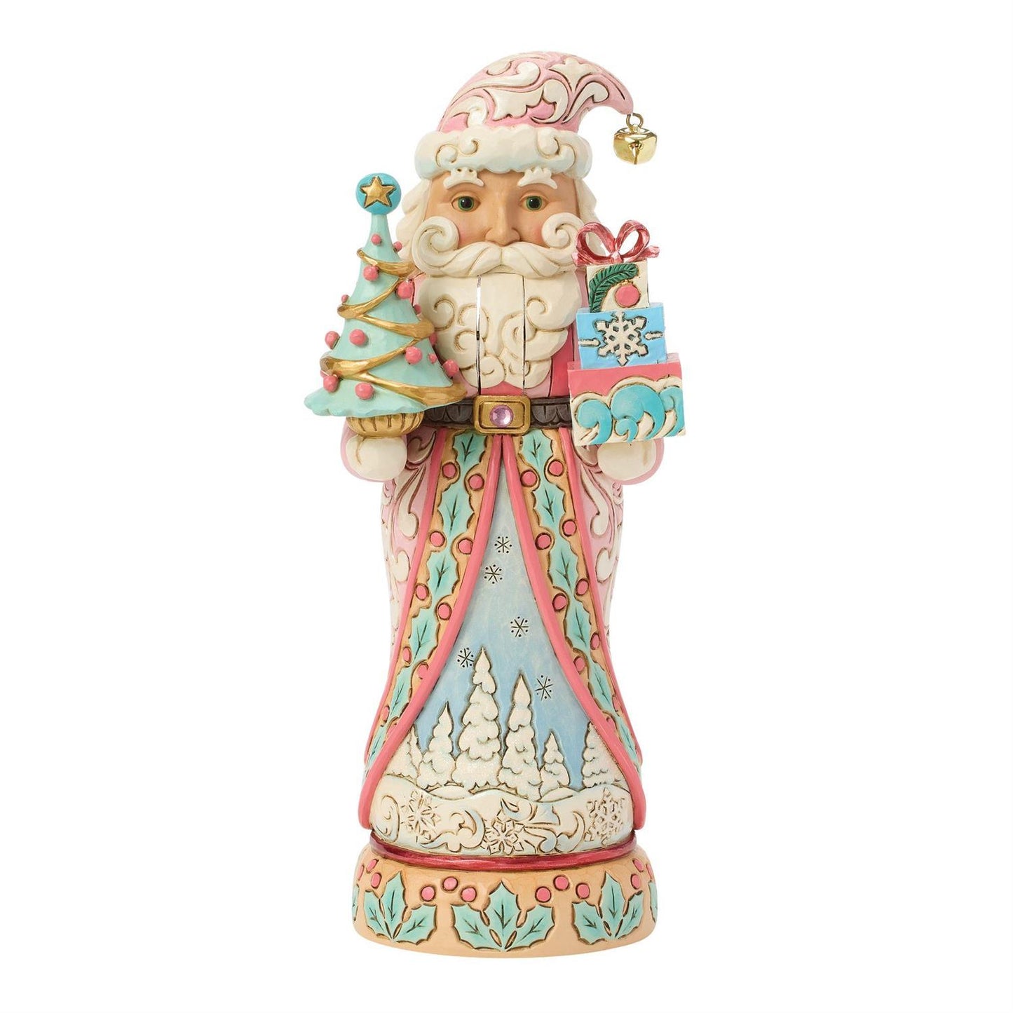 A Bright Winter - Nutcracker Santa Tree Pastel - Country N More Gifts