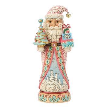 A Bright Winter - Nutcracker Santa Tree Pastel - Country N More Gifts