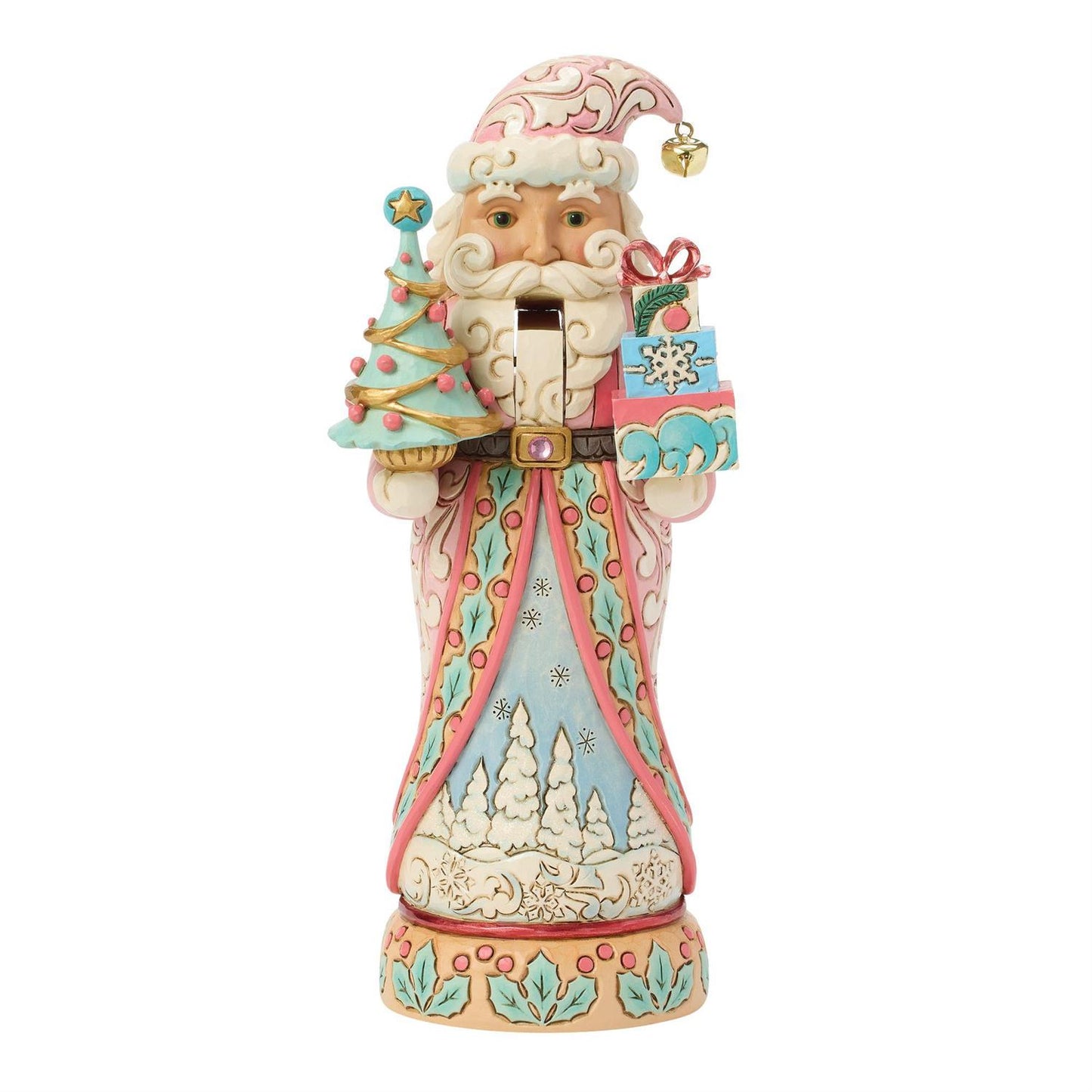 A Bright Winter - Nutcracker Santa Tree Pastel - Country N More Gifts