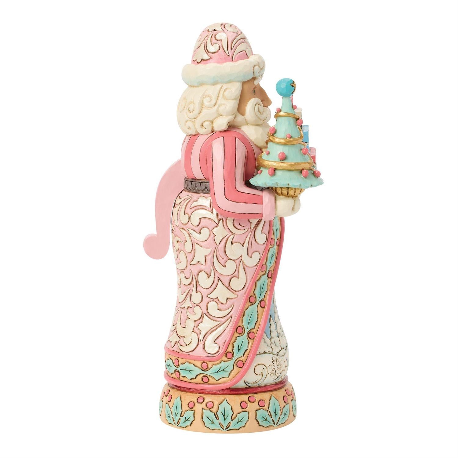 A Bright Winter - Nutcracker Santa Tree Pastel - Country N More Gifts