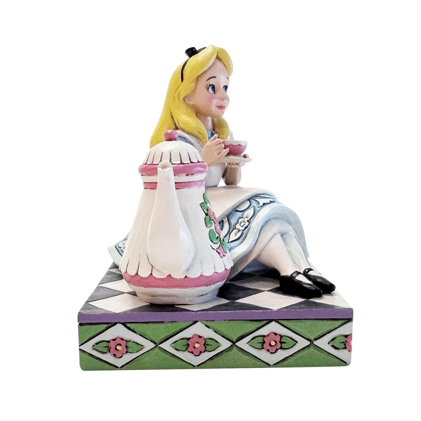 A Cup of Curiosity - Alice with Teapot - Country N More Gifts