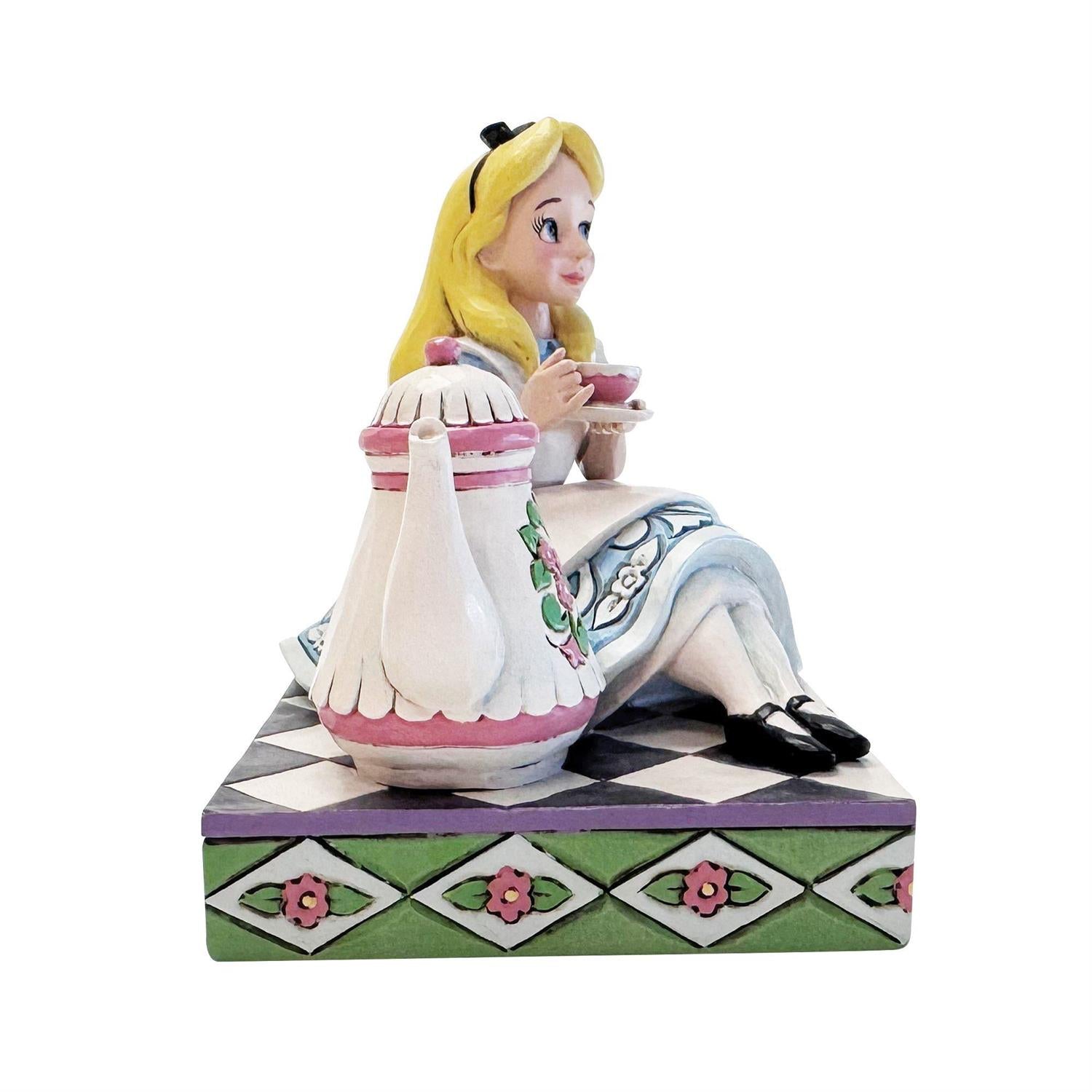 A Cup of Curiosity - Alice with Teapot - Country N More Gifts
