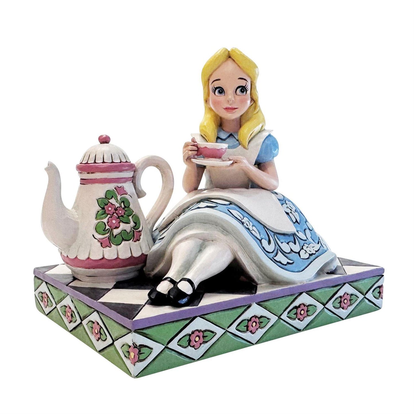 A Cup of Curiosity - Alice with Teapot - Country N More Gifts