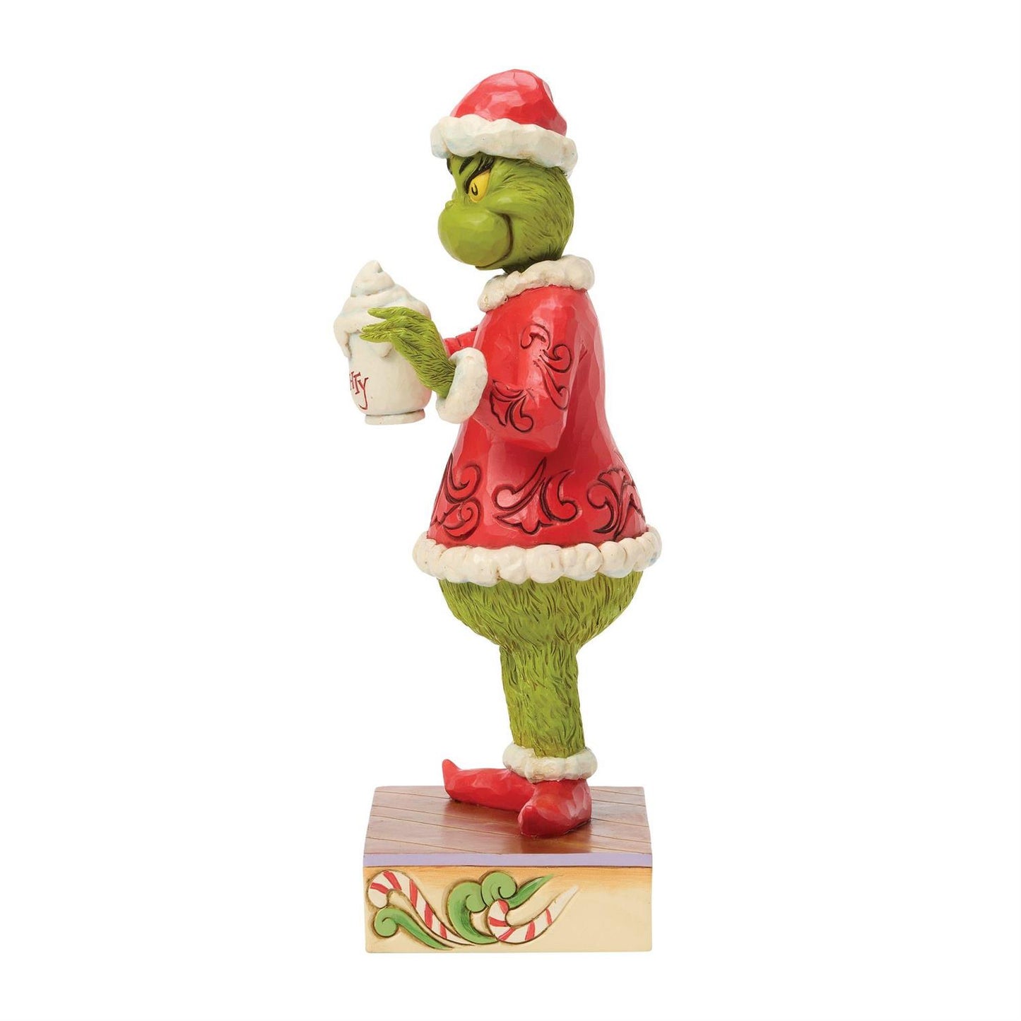 Grinch with Hot Chocolate Mug - Country N More Gifts