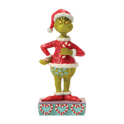 Buy Jim Shore at CountryNMoreGifts.com Grinch holding a broken Candy Cane
