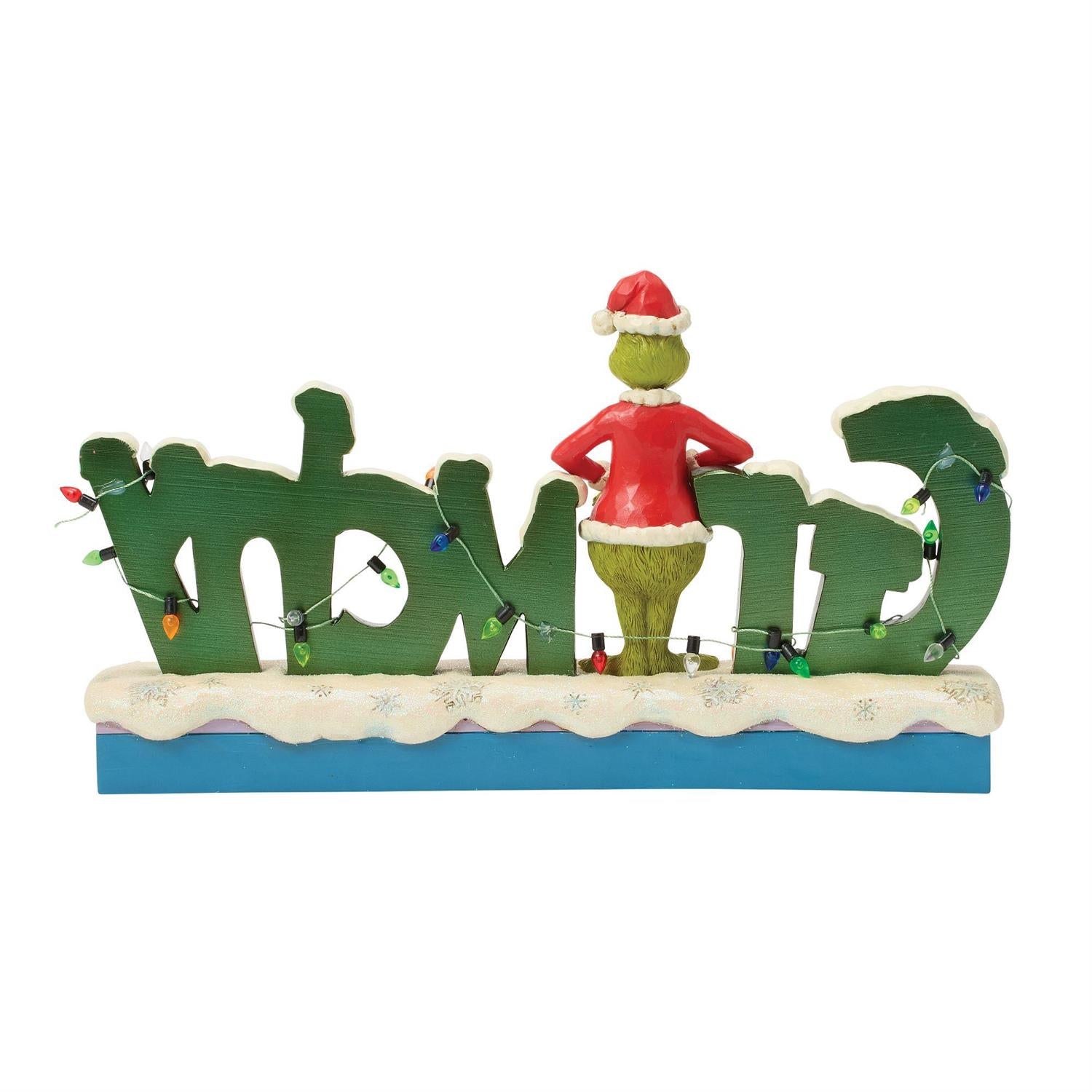Grinchy Word Figurine - Country N More Gifts