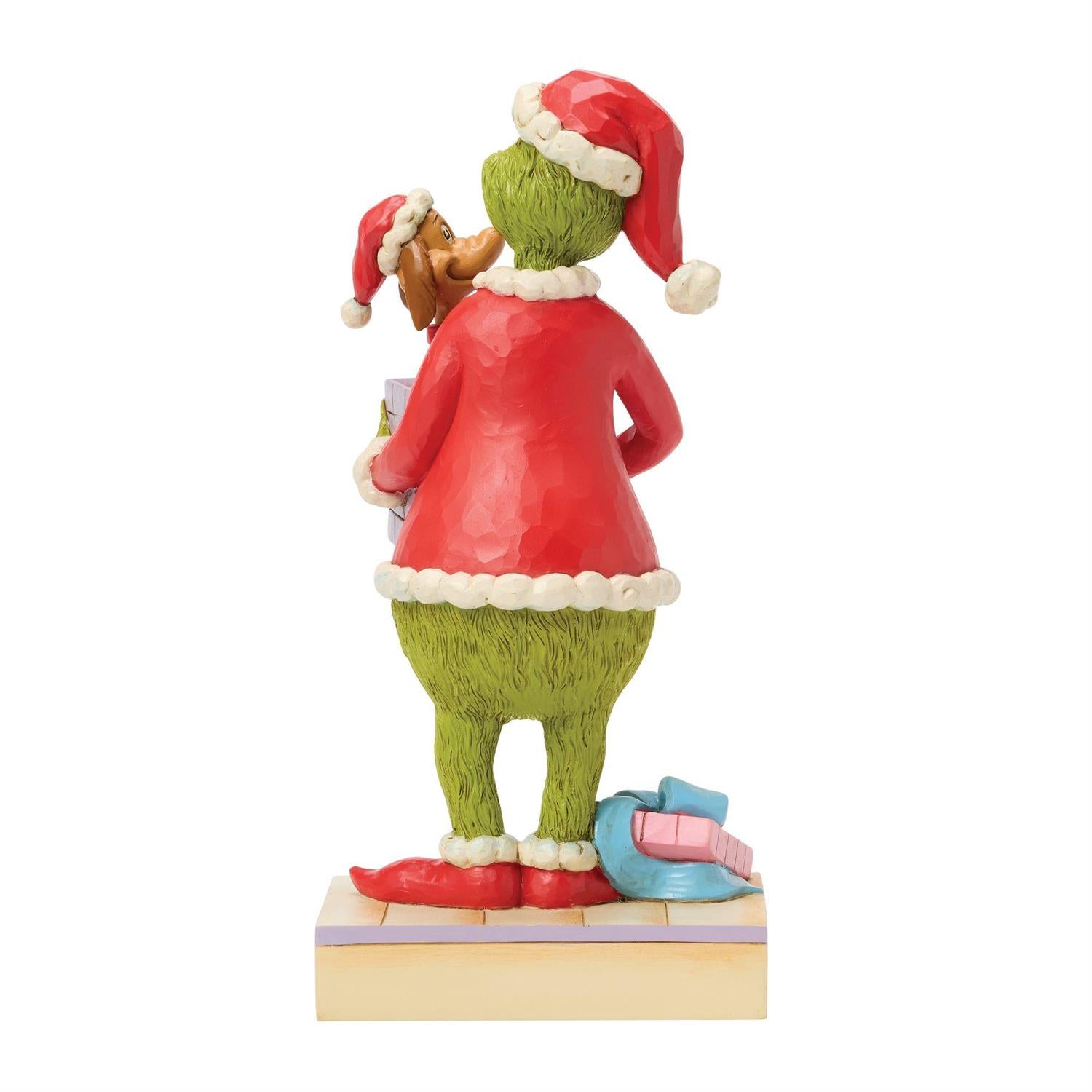 Grinch Holding Gift with Max - Country N More Gifts