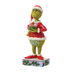 Buy Jim Shore at CountryNMoreGifts.com Grinch holding dome with Max inside