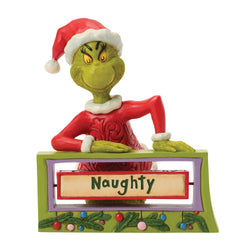 Buy Jim Shore at CountryNMoreGifts.com Grinch with Rotating Message Block