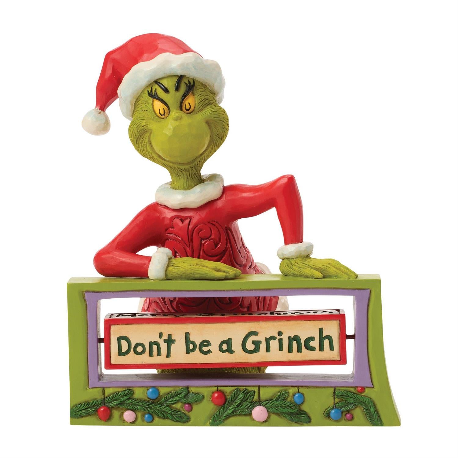 Grinch with Rotating Messages - Country N More Gifts