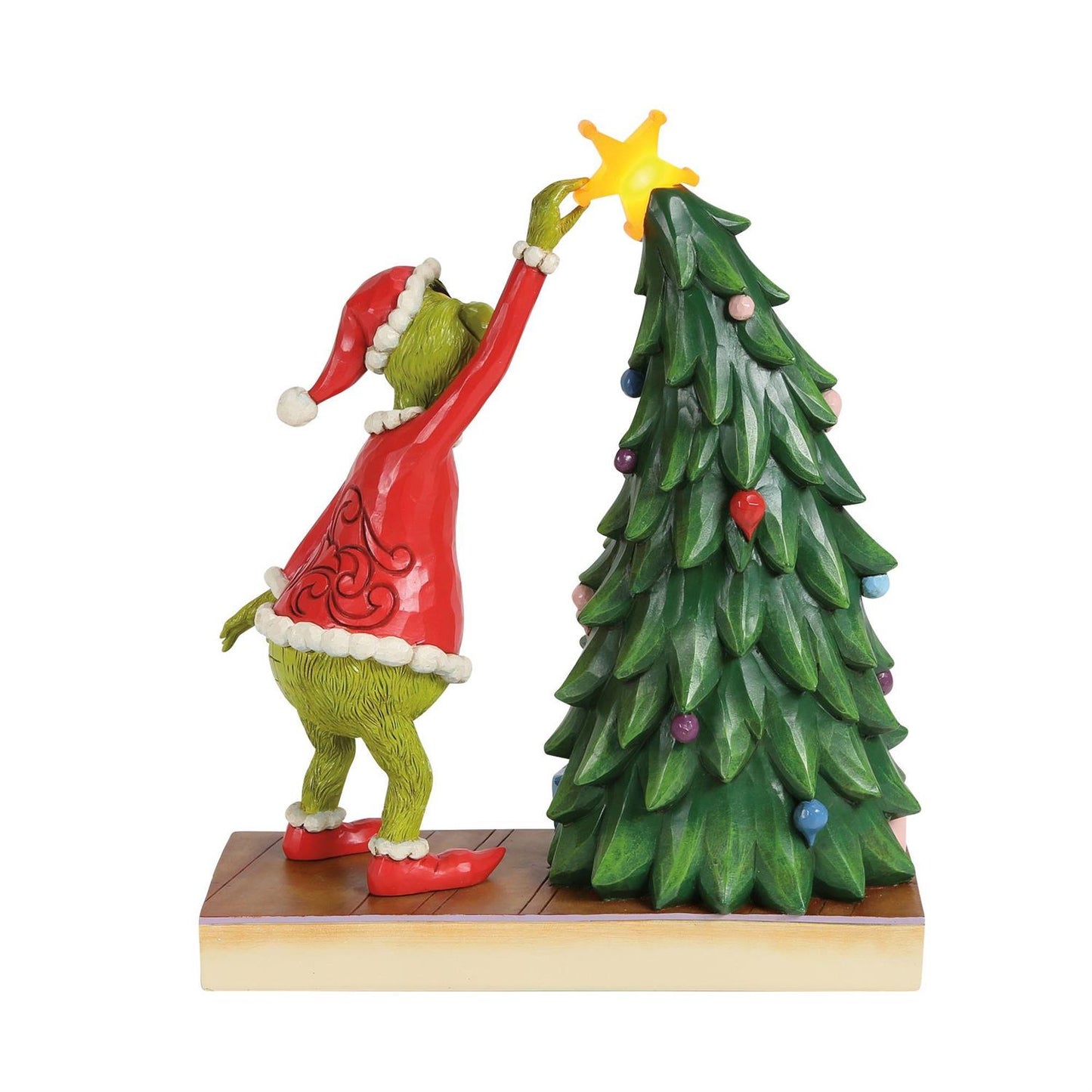 Grinchy Pulling Tree Star - Country N More Gifts