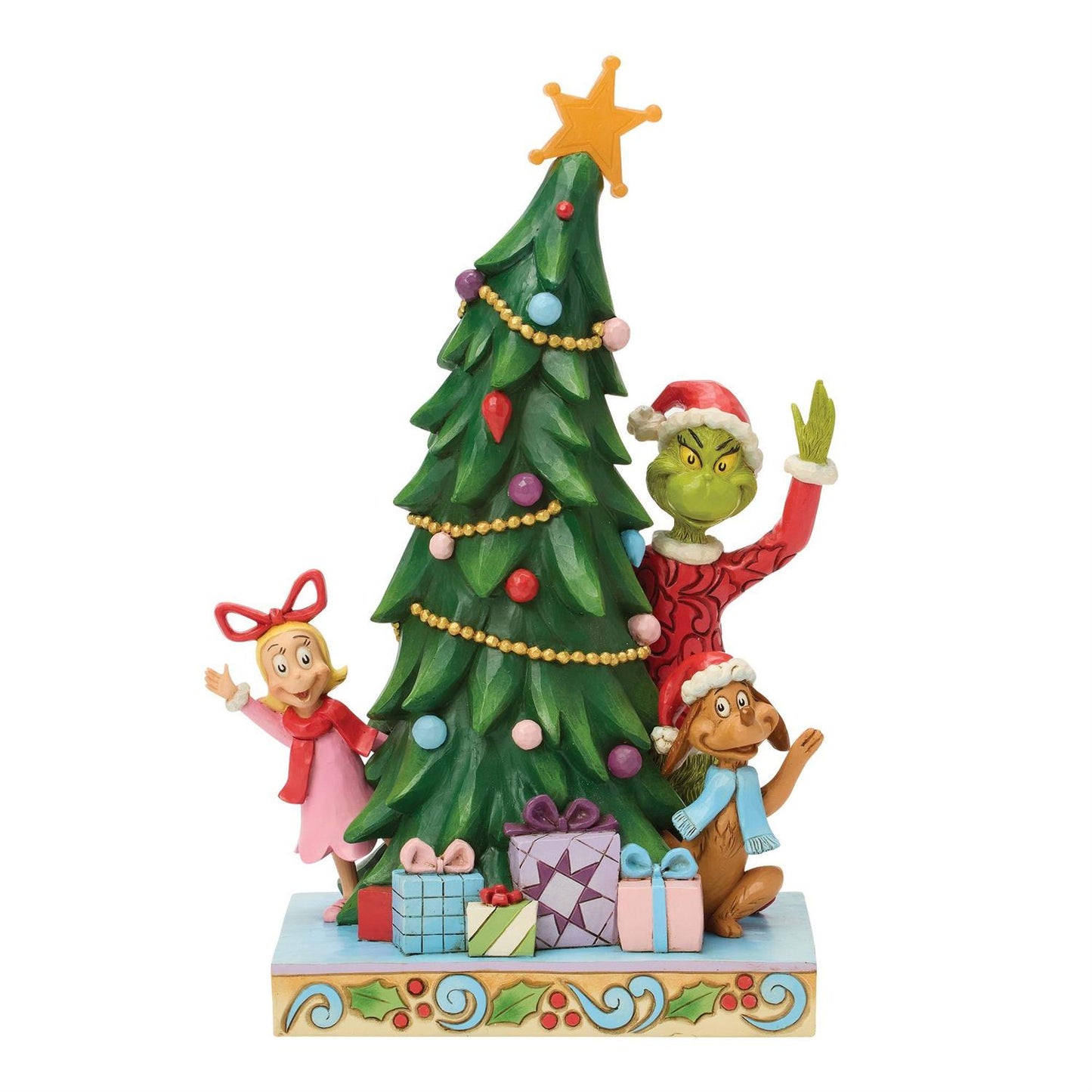 Grinch, Cindy, Max Peeking - Country N More Gifts