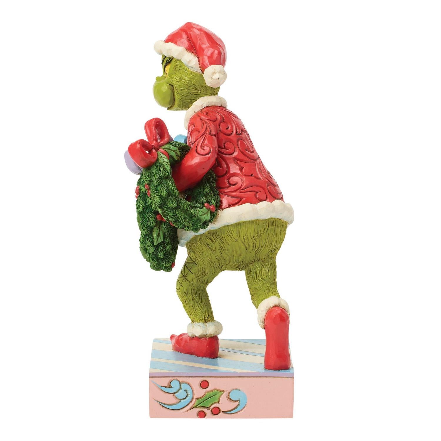 Grinch with Multiple Wreaths - Country N More Gifts
