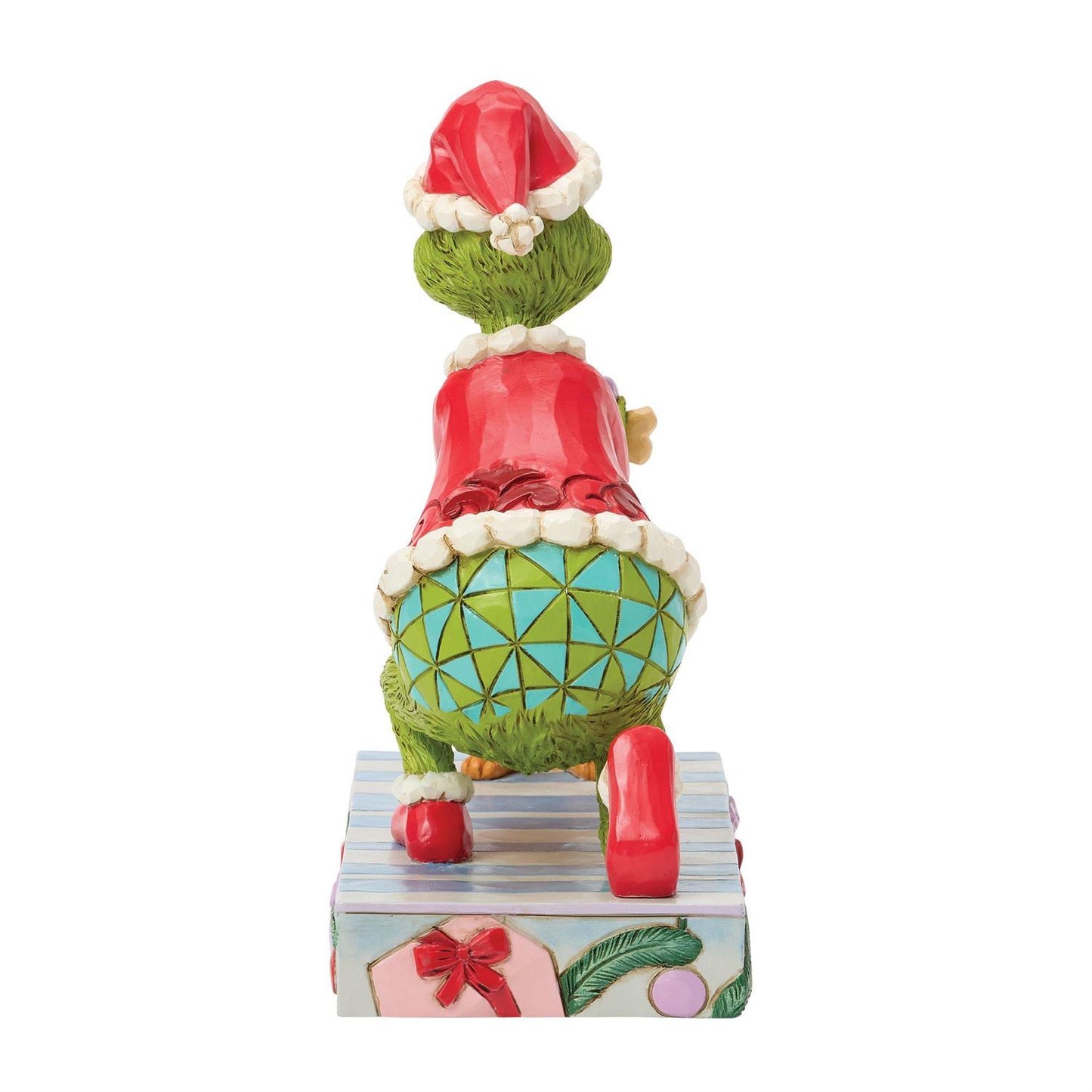 Grinch Giving Max a Bone Figurine - Country N More Gifts