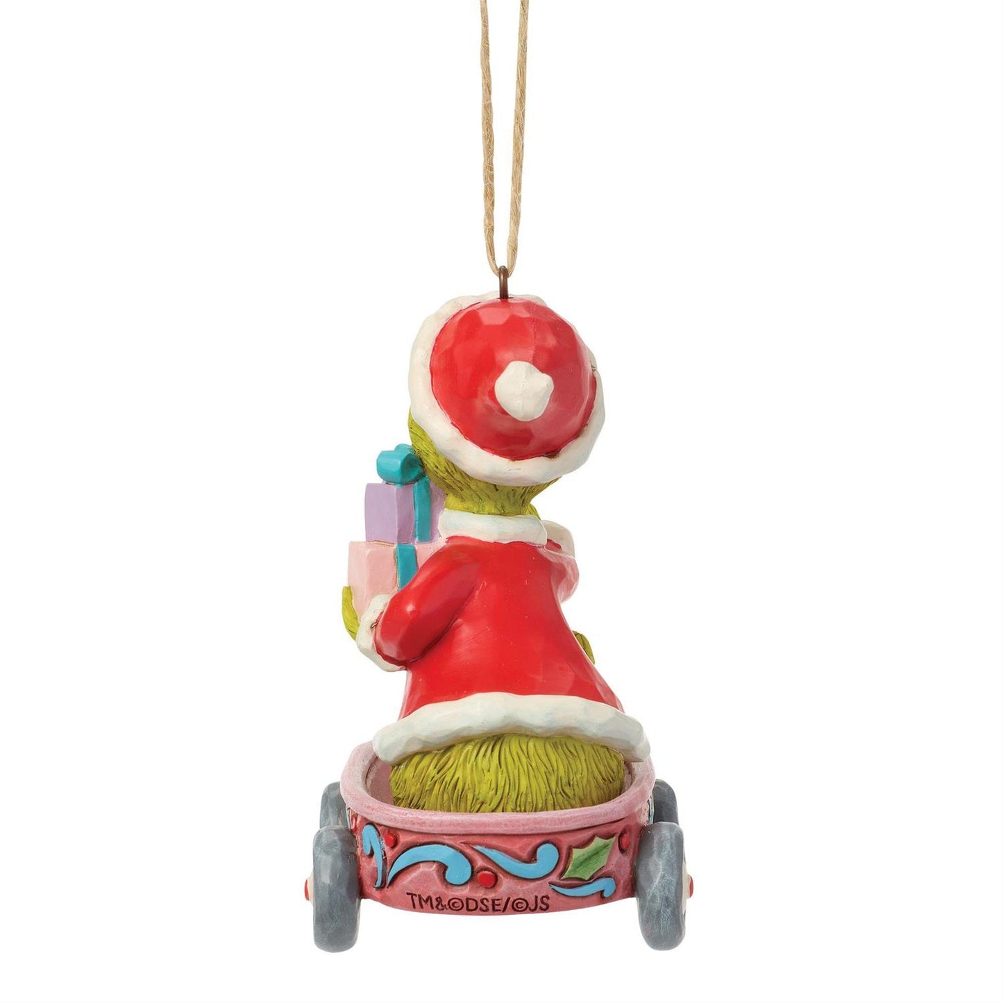 Grinch in Wagon Ornament - Country N More Gifts