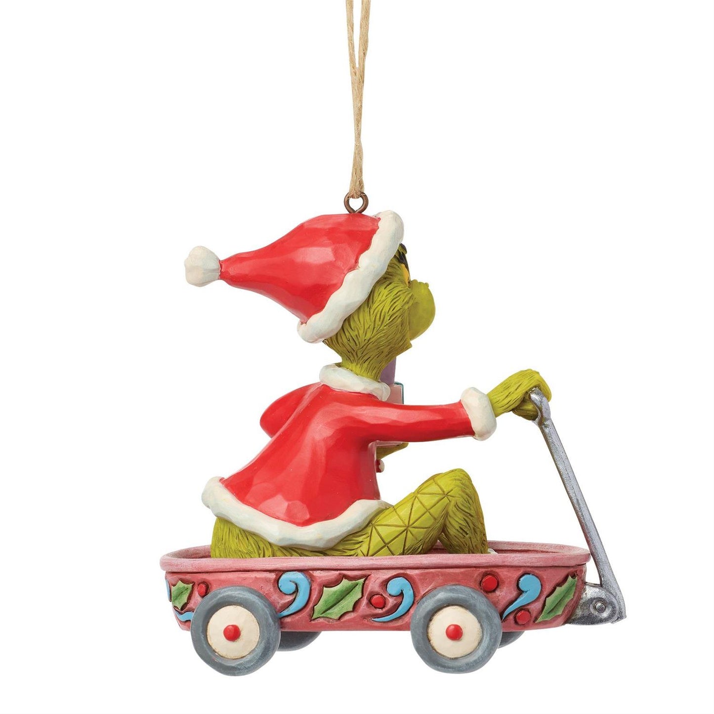 Grinch in Wagon Ornament - Country N More Gifts