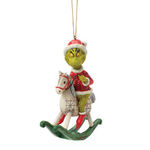 Grinch on Rocking Horse Ornament